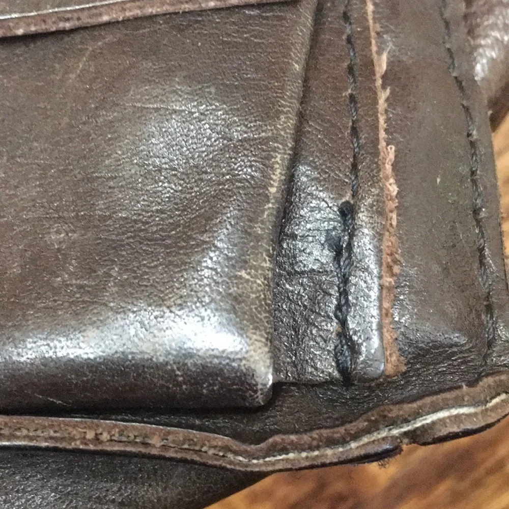 Vintage Brown Leather Bag